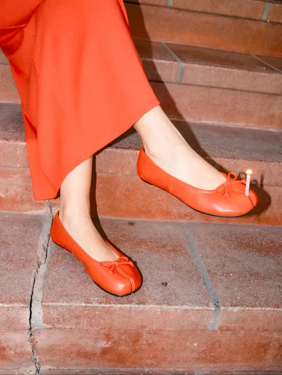 Mason Ballet Flat Red Women Shoes Lisa Says Gah