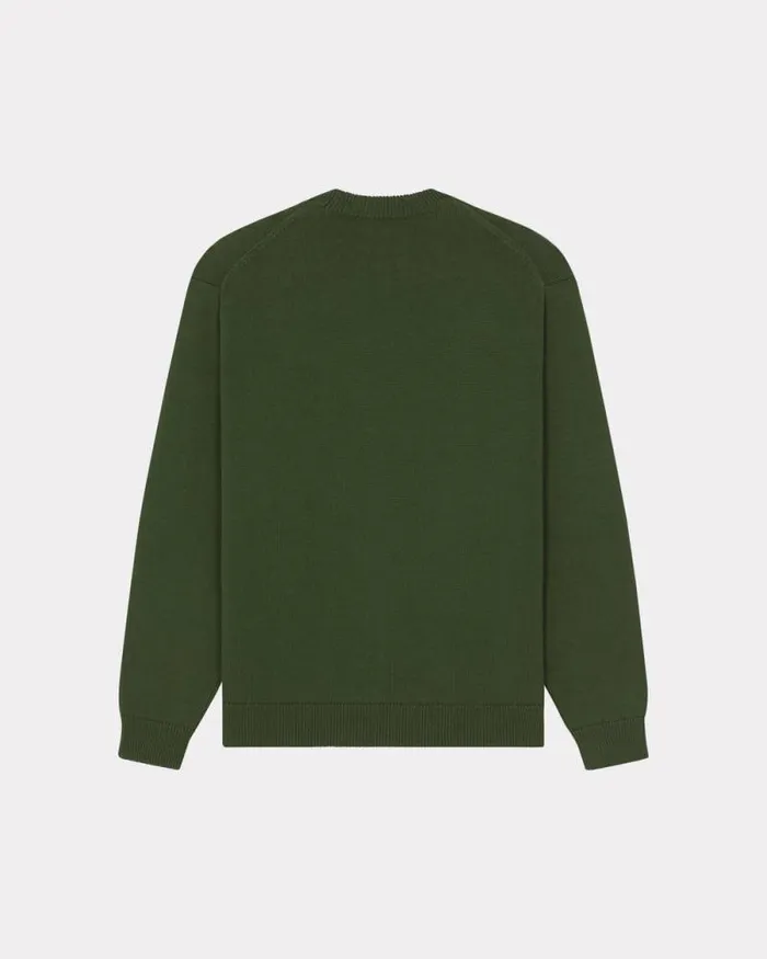 Men 039Boke Flower039 Jumper Dark Khaki Kenzo Sweaters And Cardigans