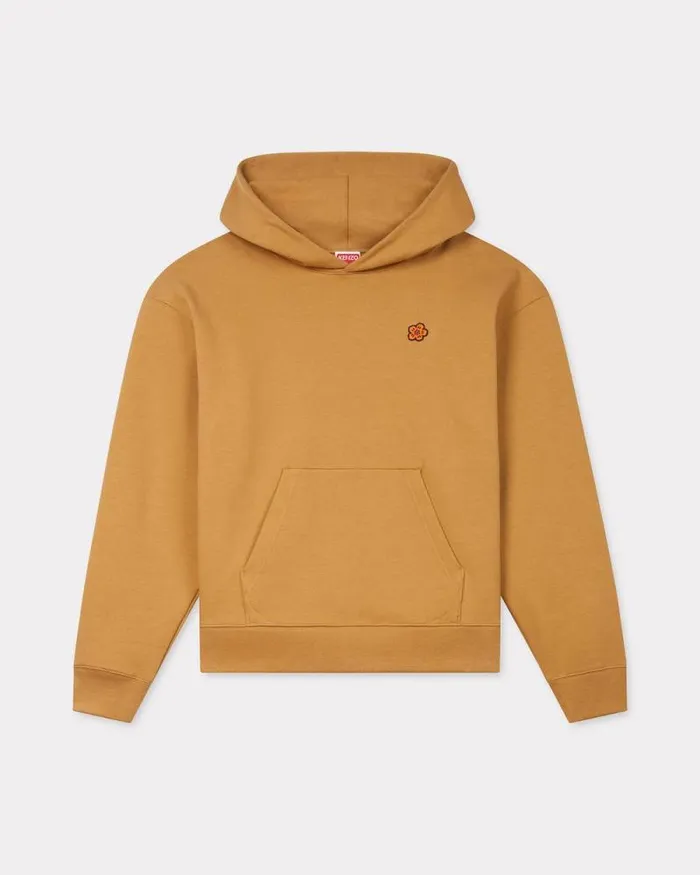 Men 039Boke Flower039 Oversized Embroidered Hoodie Dark Camel Kenzo Sweatshirts And Hoodies Men 039Boke Flower039 Oversized Embroidered Hoodie Dark Camel Kenzo Sweatshirts And Hoodies