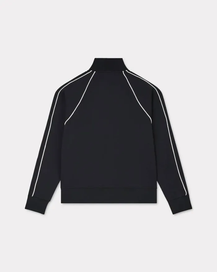 Men 039Boke Flower 20039 Embroidered Track Jacket Black Kenzo Sweatshirts And Hoodies