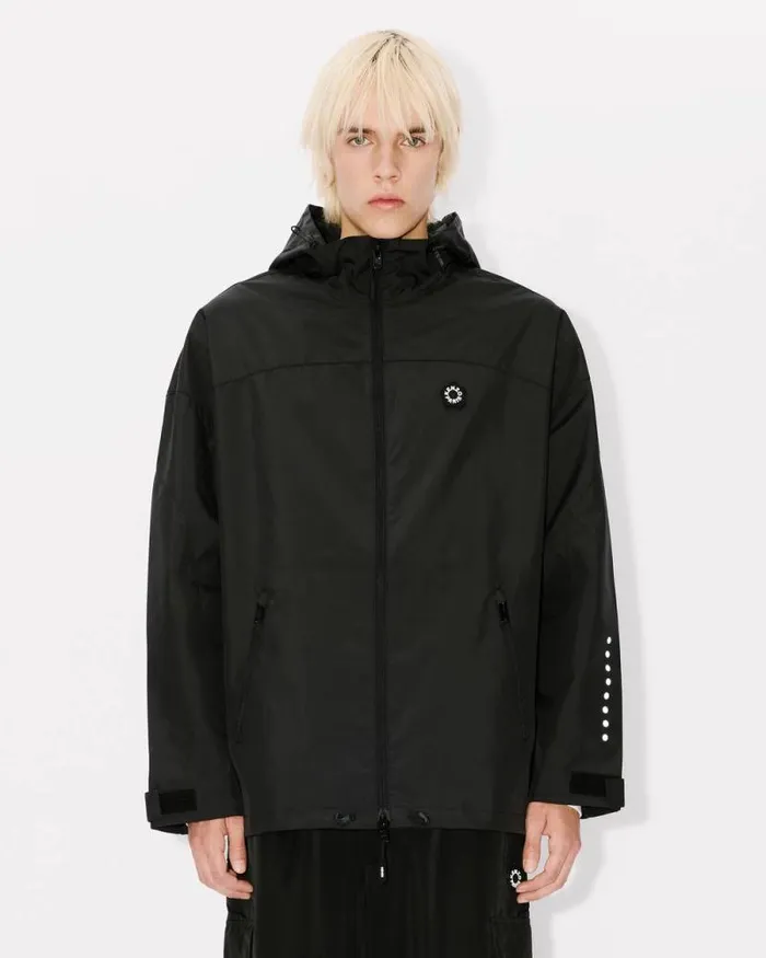Men 039Boke Flower 20039 Windbreaker Black Kenzo Jackets And Coats