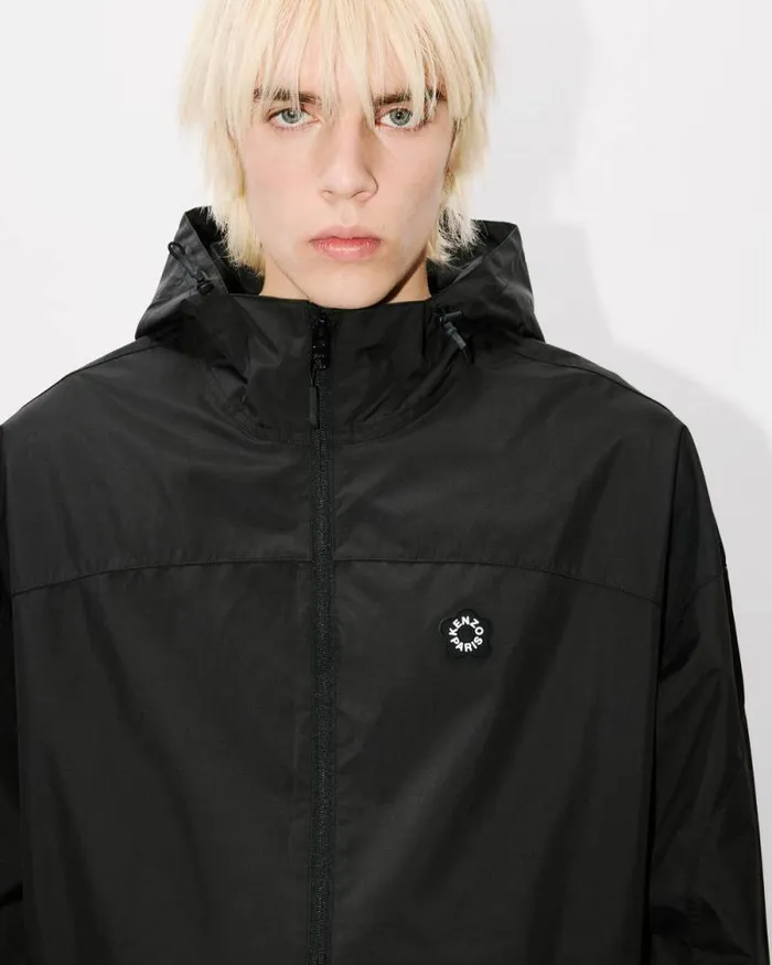 Men 039Boke Flower 20039 Windbreaker Black Kenzo Jackets And Coats