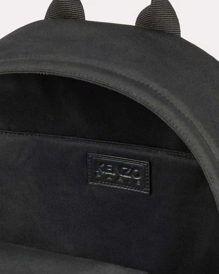 Men 039KENZO Varsity039 Backpack Black Kenzo Bags