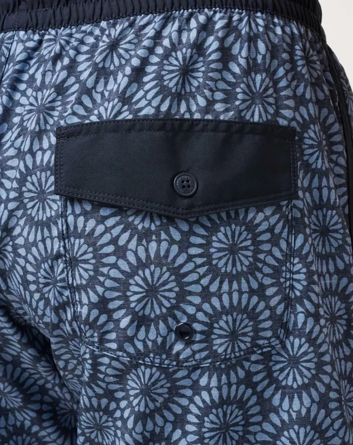 Men Boardshorts TravisMathew BANZAI BRONZED BOARDSHORT Heather Total Eclipse