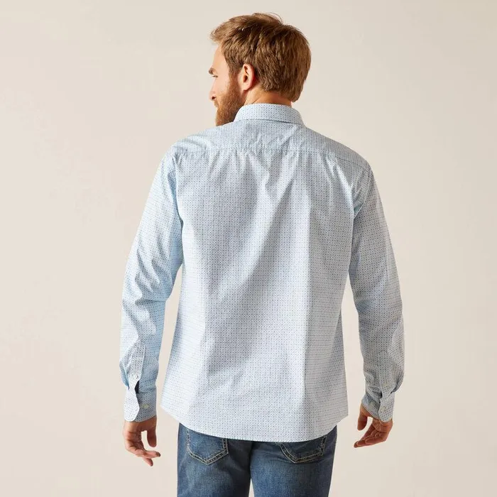 Men Button Down Shirts Ariat Madden Stretch Modern Fit Shirt White Men Button Down Shirts Ariat Madden Stretch Modern Fit Shirt White