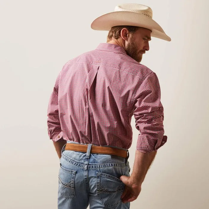 Men Button Down Shirts Ariat Pro Series Dominick Classic Fit Shirt Cayenne Men Button Down Shirts Ariat Pro Series Dominick Classic Fit Shirt Cayenne