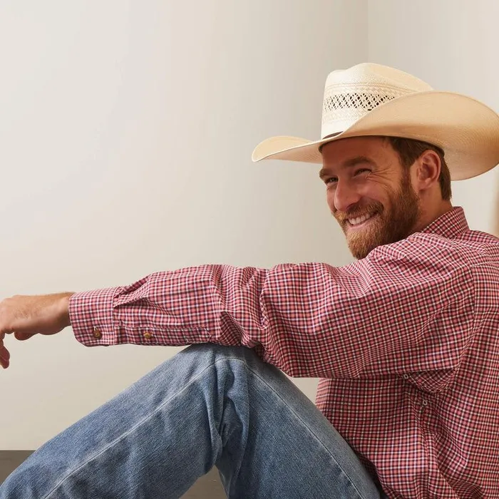 Men Button Down Shirts Ariat Pro Series Dominick Classic Fit Shirt Cayenne Men Button Down Shirts Ariat Pro Series Dominick Classic Fit Shirt Cayenne