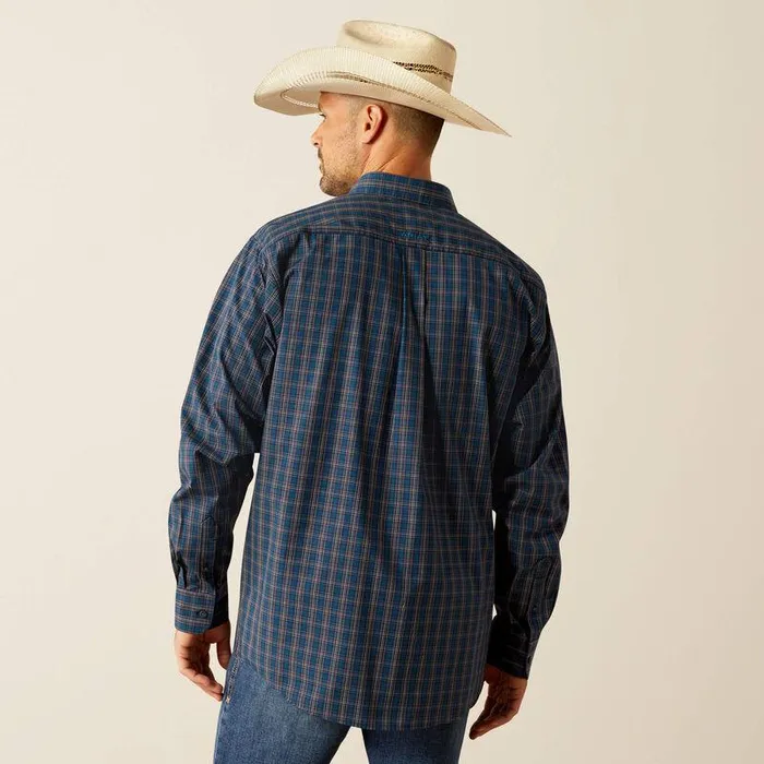 Men Button Down Shirts Ariat Pro Series Joaquin Classic Fit Shirt Navy Men Button Down Shirts Ariat Pro Series Joaquin Classic Fit Shirt Navy
