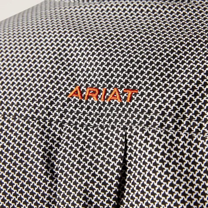 Men Button Down Shirts Ariat Team Whitt Classic Fit Shirt White