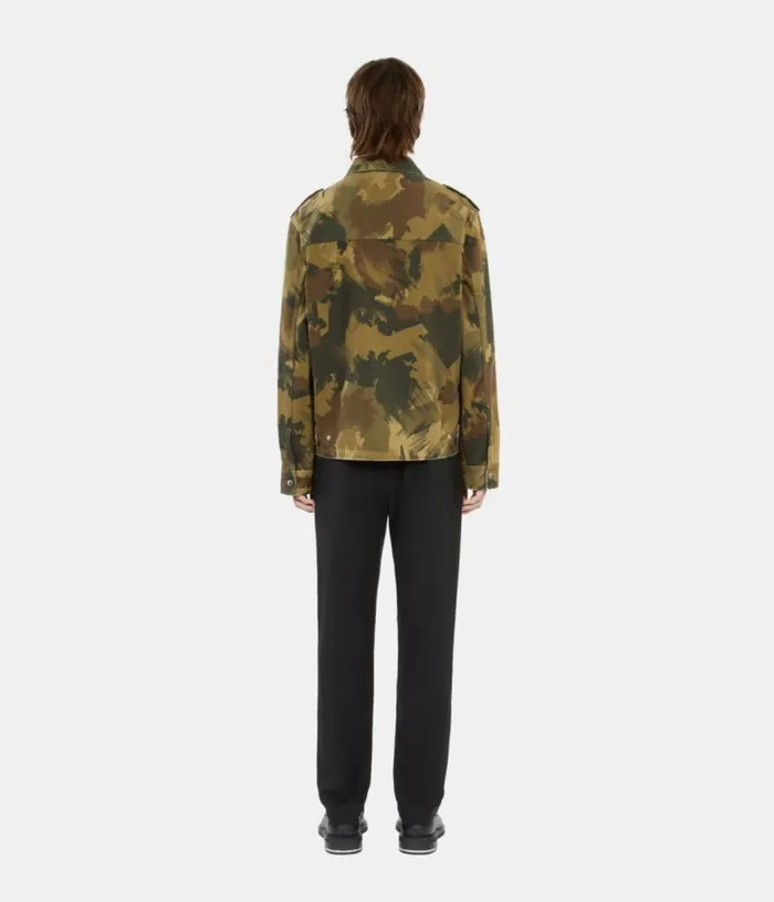 Men Camouflage Jacket THE KOOPLES Coats and Jackets