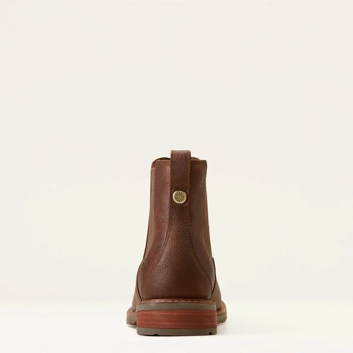 Men Chelsea Boots Ariat Wexford Waterproof Chelsea Boot Dark Brown