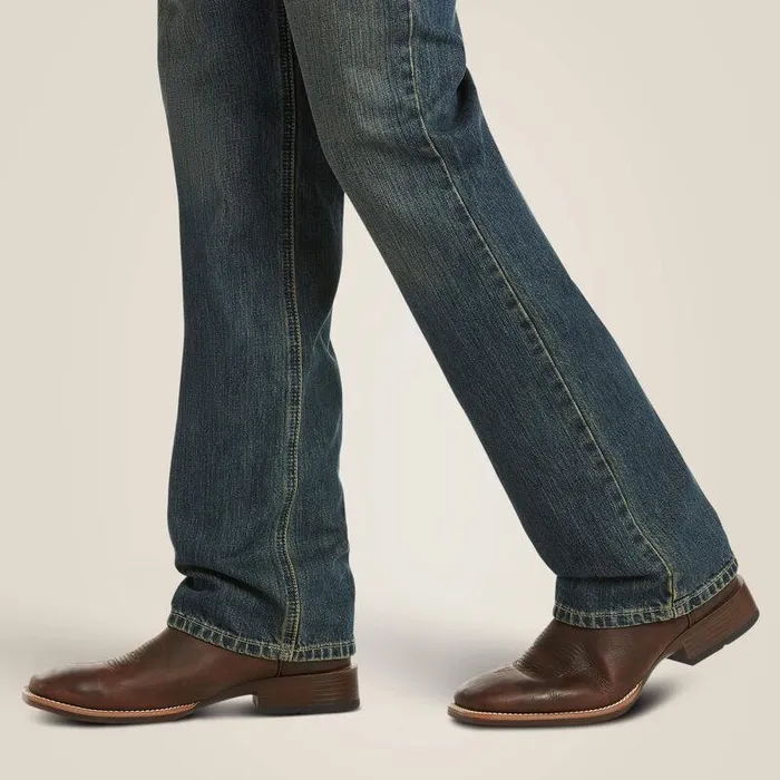 Men Denim Ariat M5 Slim Legacy Stackable Straight Leg Jean Swagger Men Denim Ariat M5 Slim Legacy Stackable Straight Leg Jean Swagger