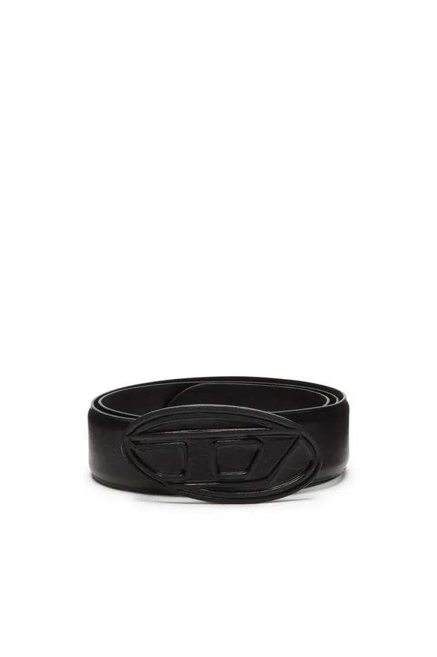 Men Diesel Belts B1DR SCRATCH Black