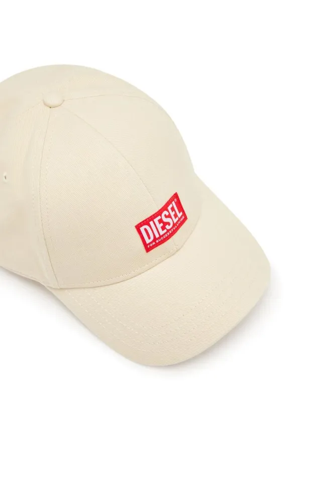 Men Diesel Caps Hats and Scarves CORRYJACQWASH White Men Diesel Caps Hats and Scarves CORRYJACQWASH White