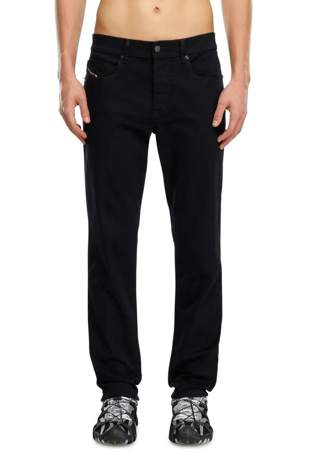 Men Diesel Jeans Regular Jeans 2023 DFinitive 069YP Blackdark Grey