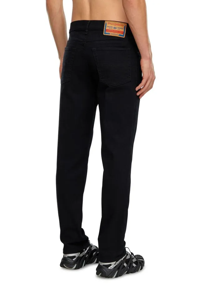 Men Diesel Jeans Regular Jeans 2023 DFinitive 069YP Blackdark Grey