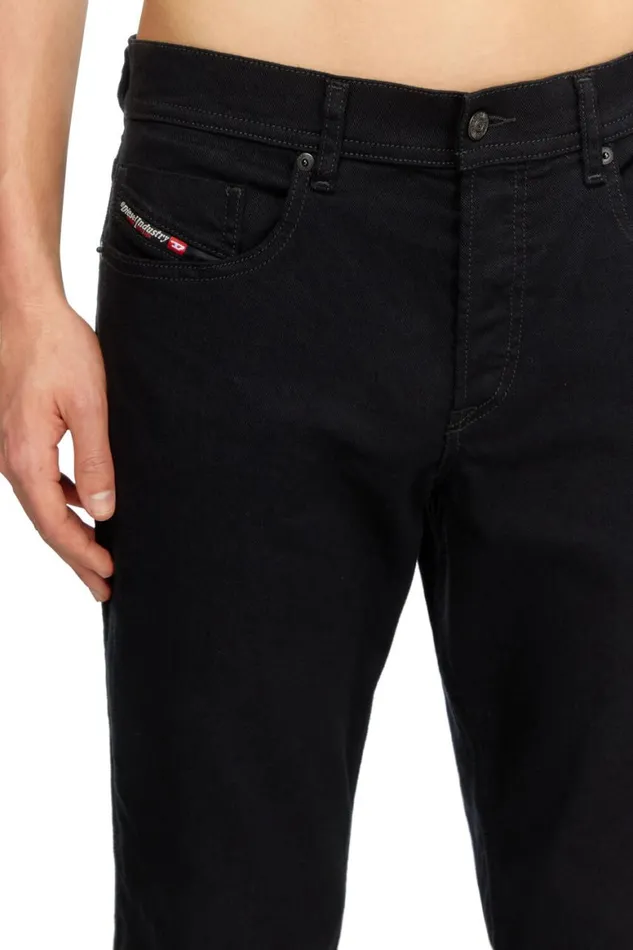 Men Diesel Jeans Regular Jeans 2023 DFinitive 069YP Blackdark Grey
