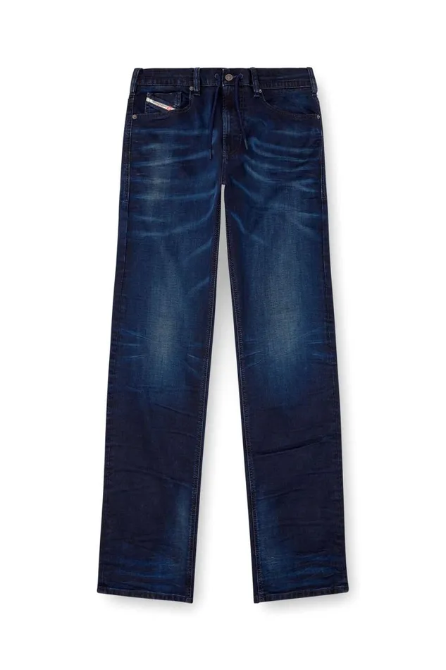 Men Diesel Jeans Relaxed 2080 DReel Joggjeans 09J35 Dark Blue