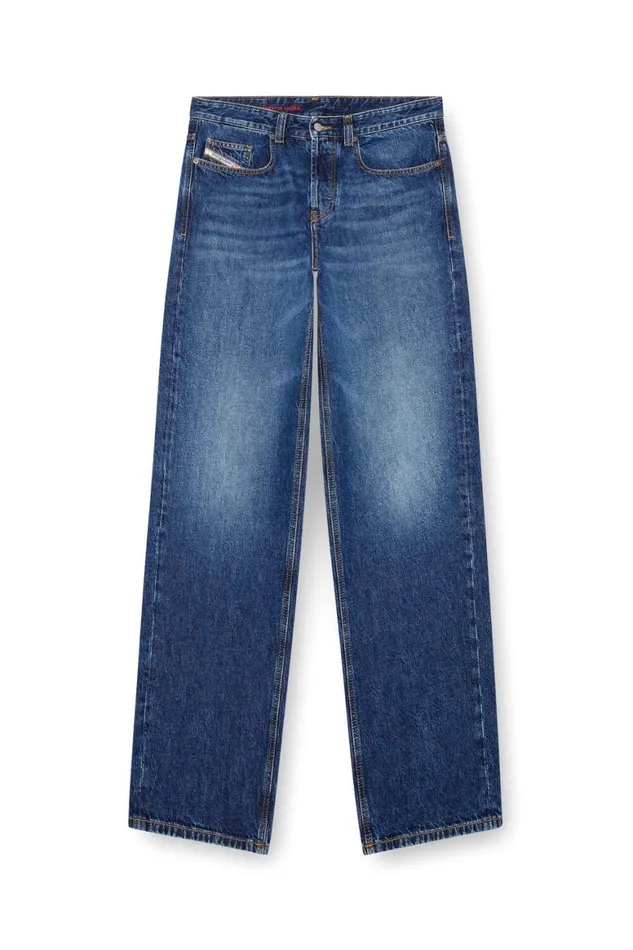 Men Diesel Jeans Relaxed Jeans 2001 DMacro 09I27 Medium Blue