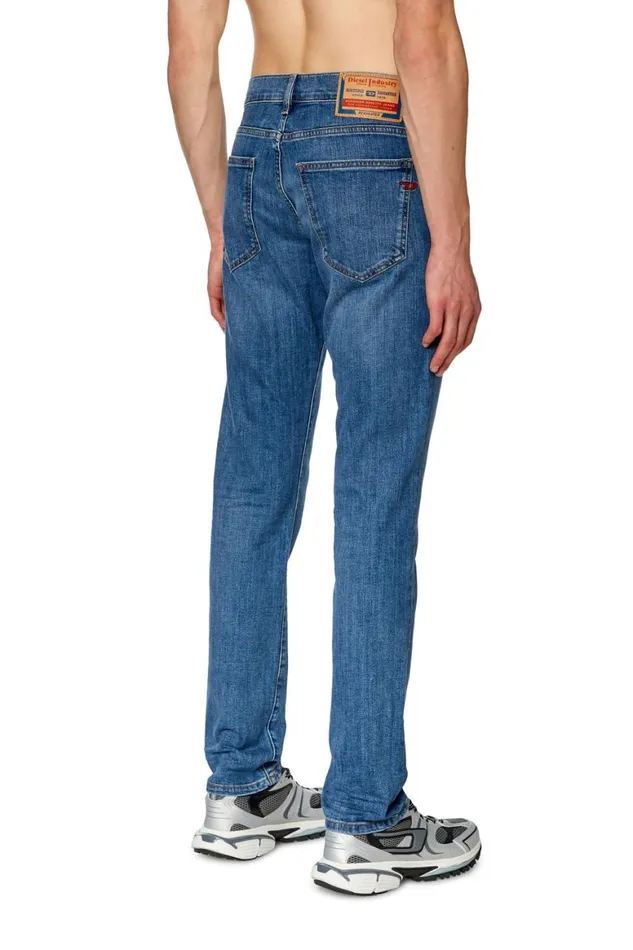 Men Diesel Jeans Slim Jeans 2019 DStrukt 0KIAL Light Blue Men Diesel Jeans Slim Jeans 2019 DStrukt 0KIAL Light Blue