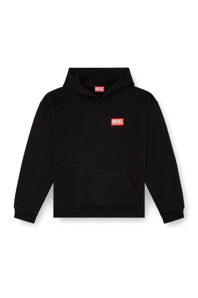 Men Diesel Sweatshirts and Hoodies SBOXTHOODLAB Black Men Diesel Sweatshirts and Hoodies SBOXTHOODLAB Black