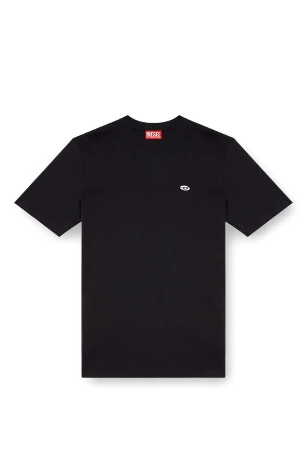 Men Diesel TShirts and Polos TADJUSTDOVALPJ Black Men Diesel TShirts and Polos TADJUSTDOVALPJ Black