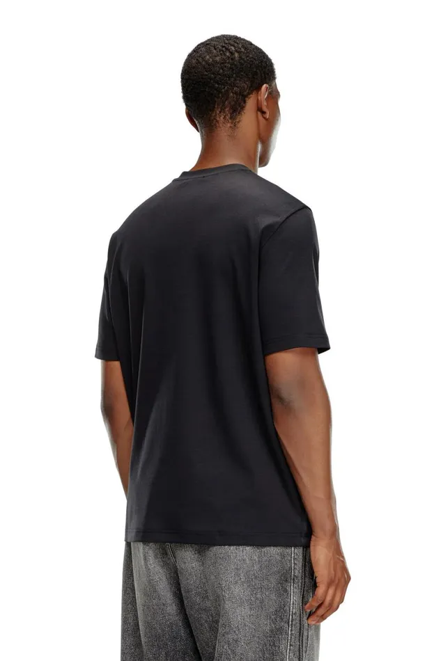 Men Diesel TShirts and Polos TADJUSTDOVALPJ Black Men Diesel TShirts and Polos TADJUSTDOVALPJ Black