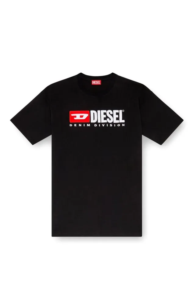 Men Diesel TShirts and Polos TBOXTDIV Black
