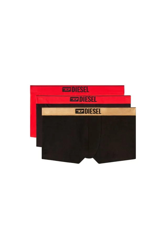 Men Diesel Underwear DAMIENGFT3PACK Blackred Men Diesel Underwear DAMIENGFT3PACK Blackred