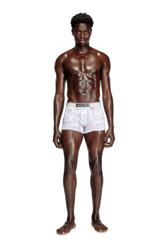 Men Diesel Underwear DAMIENTHREEPACK Pinkblack