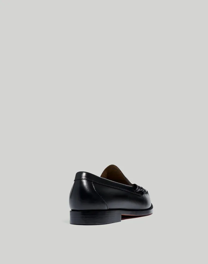 Men Dress Shoes and Loafers Madewell GHBASS Weejuns Penny Loafers Black