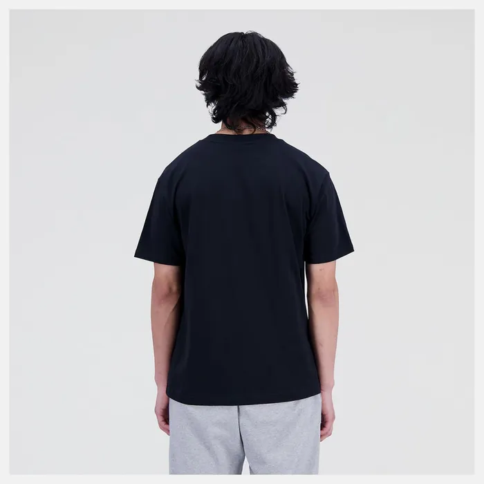 Men Essentials Reimagined Cotton Jersey Short Sleeve Tshirt Black New Balance Shirts