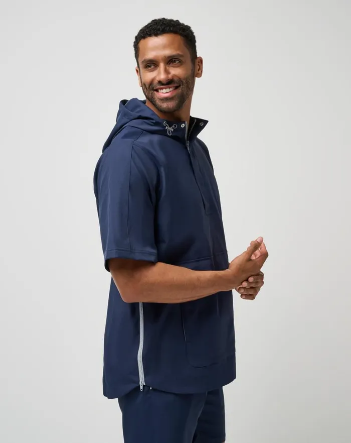 Men Hoodies and Sweatshirts TravisMathew SPORT MODE HOODIE Total Eclipse