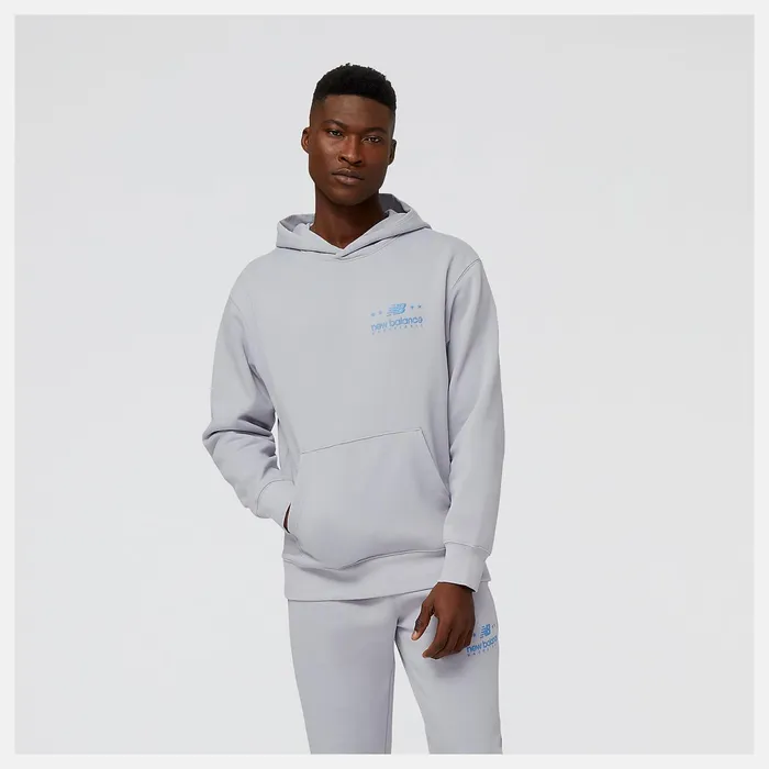Men Hoops Hoodie Aluminum New Balance Hoodies and Sweatshirts Men Hoops Hoodie Aluminum New Balance Hoodies and Sweatshirts