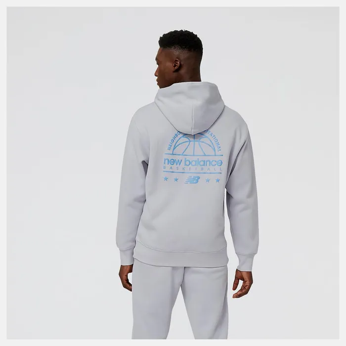 Men Hoops Hoodie Aluminum New Balance Hoodies and Sweatshirts Men Hoops Hoodie Aluminum New Balance Hoodies and Sweatshirts