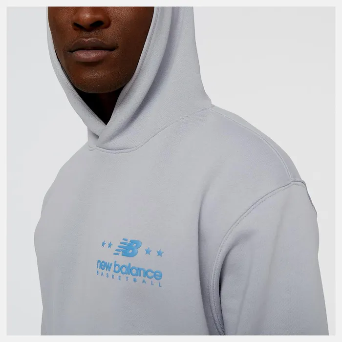 Men Hoops Hoodie Aluminum New Balance Hoodies and Sweatshirts Men Hoops Hoodie Aluminum New Balance Hoodies and Sweatshirts