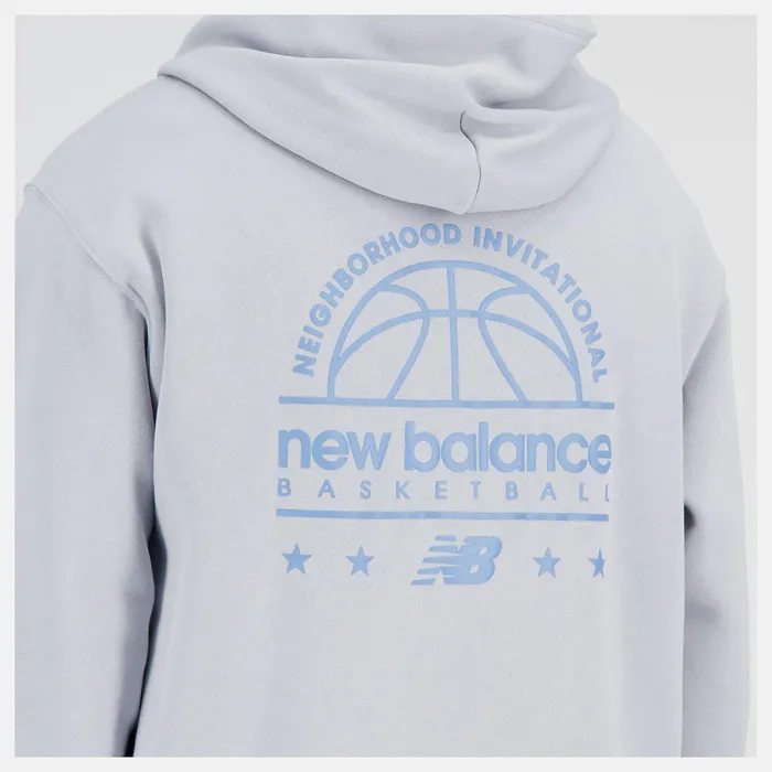 Men Hoops Hoodie Aluminum New Balance Hoodies and Sweatshirts Men Hoops Hoodie Aluminum New Balance Hoodies and Sweatshirts