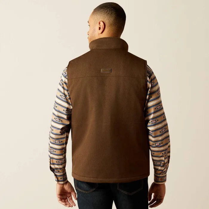 Men Jackets and Vests Ariat Abilene Vest Wren Heather