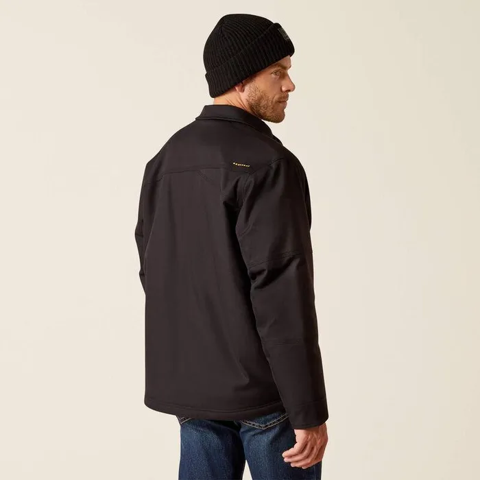 Men Jackets and Vests Ariat Rebar DuraCanvas SherpaLined Coat Black Men Jackets and Vests Ariat Rebar DuraCanvas SherpaLined Coat Black
