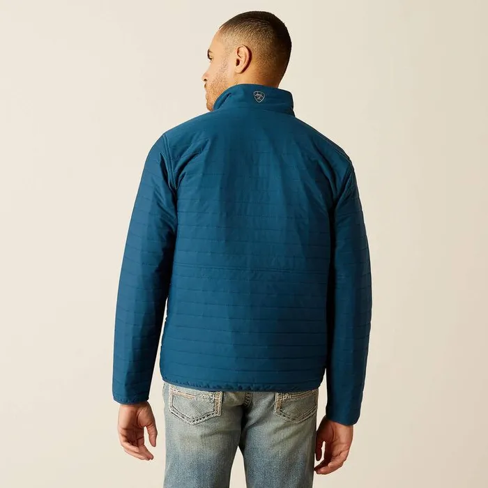 Men Jackets and Vests Ariat Wylie Full Zip Jacket Teal Men Jackets and Vests Ariat Wylie Full Zip Jacket Teal