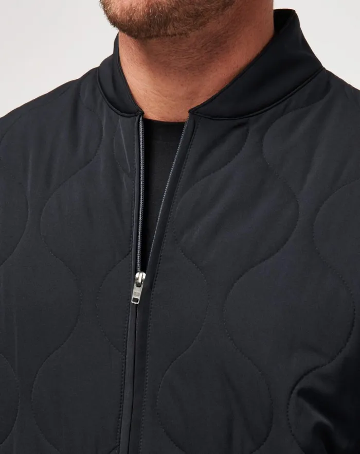 Men Jackets TravisMathew COME WHAT MAY JACKET Black