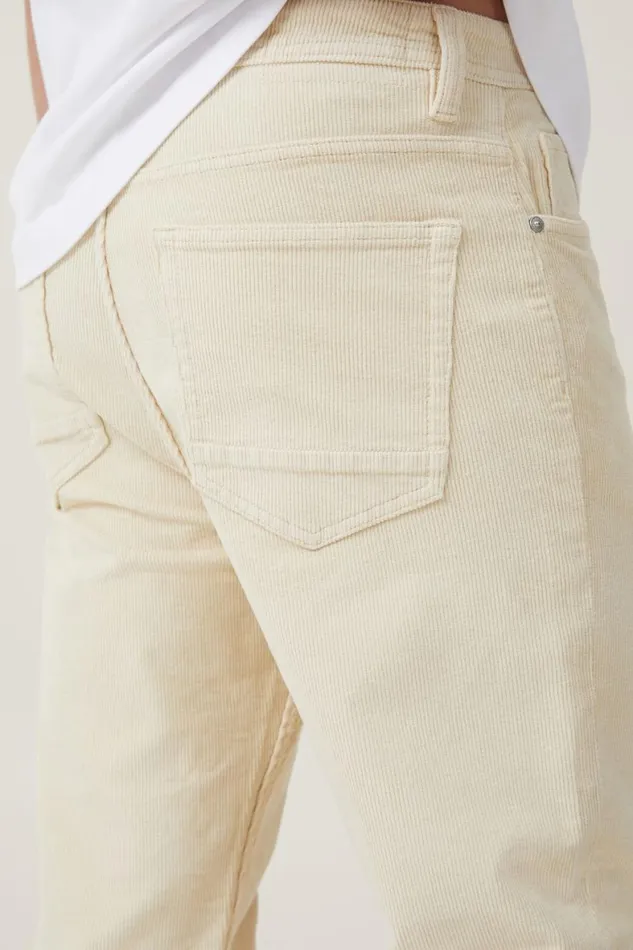 Men Jeans Cotton On Relaxed Tapered Jean Stone Cliff Cord