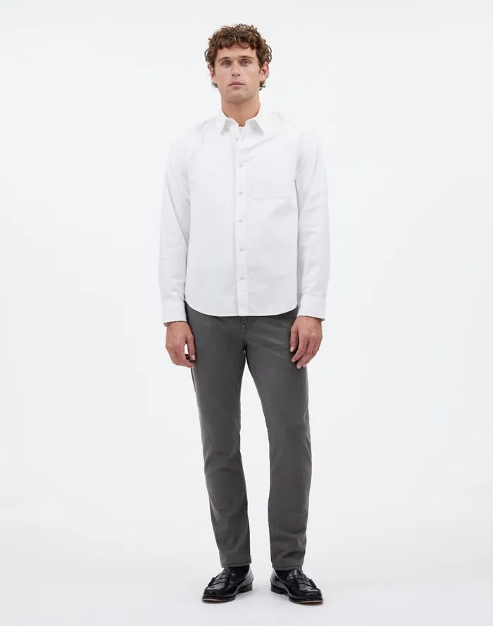 Men Jeans Madewell The Athletic Allday Slim Pant Thunder Cloud