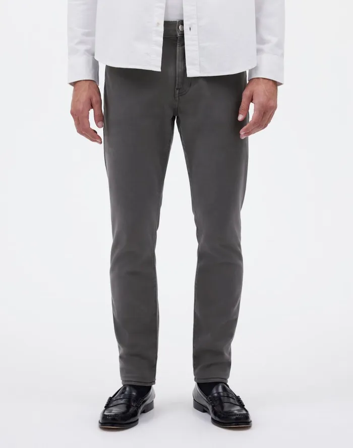 Men Jeans Madewell The Athletic Allday Slim Pant Thunder Cloud