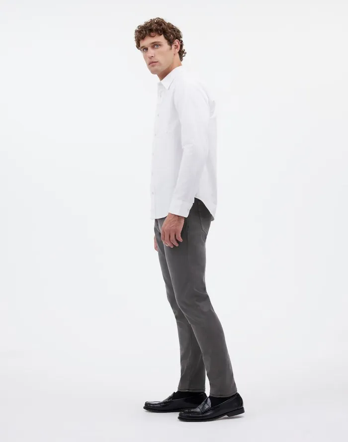 Men Jeans Madewell The Athletic Allday Slim Pant Thunder Cloud