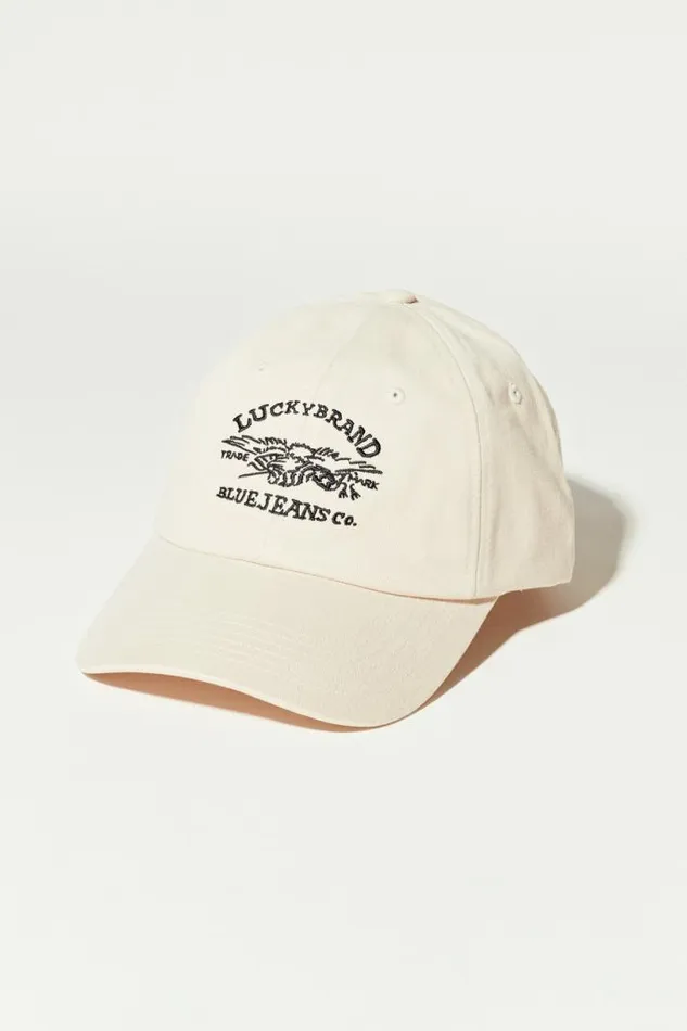 Men Lucky Brand Hats Embroidery Hat Natural