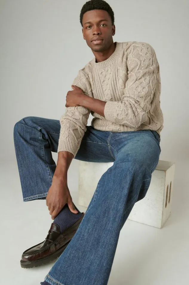Men Lucky Brand Jeans 181 Relaxed Straight Wade