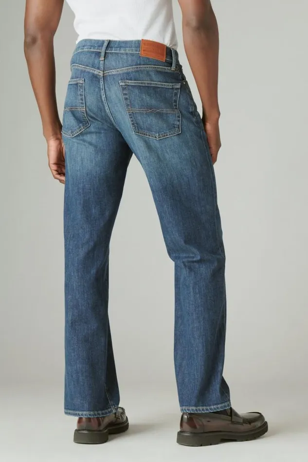 Men Lucky Brand Jeans 181 Relaxed Straight Wade