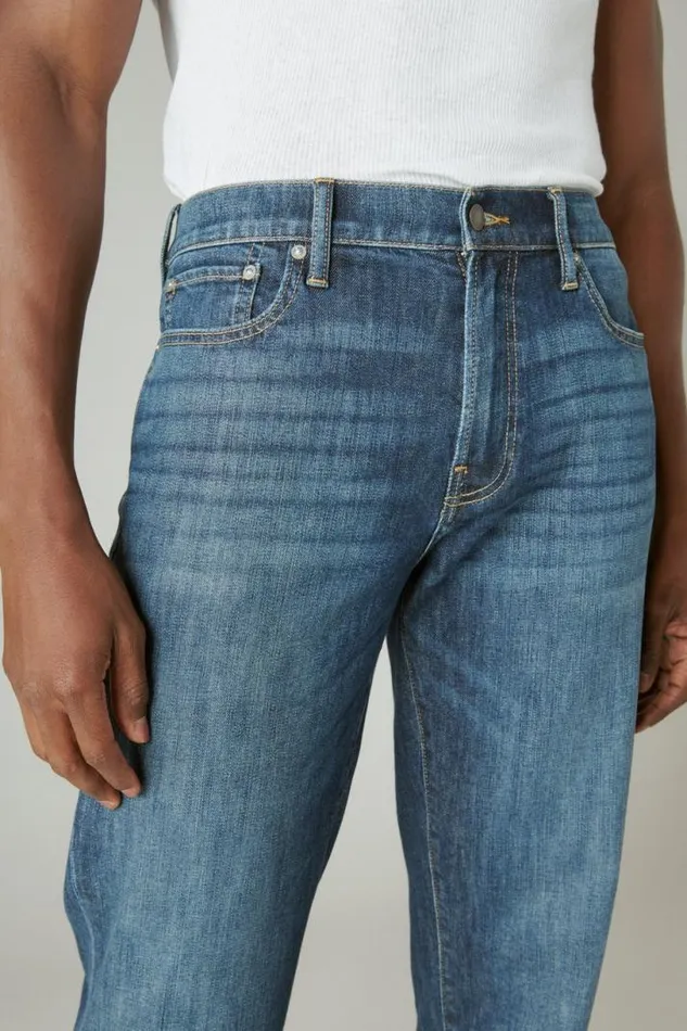 Men Lucky Brand Jeans 181 Relaxed Straight Wade