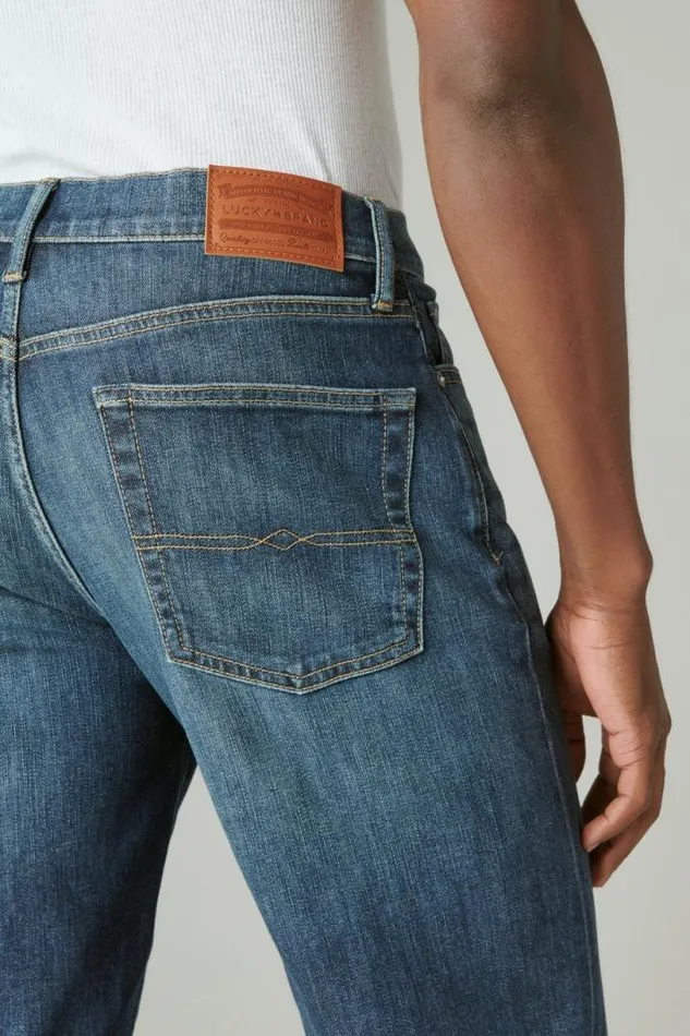 Men Lucky Brand Jeans 181 Relaxed Straight Wade